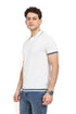 White Design 2 - F - Polo Neck T-Shirt - Khotwh